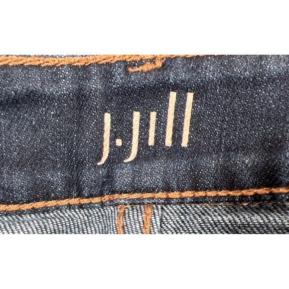 J Jill Jeans Womens 6 Blue Slim Bootcut Authentic Fit Medium Wash Stretch Denim - Picture 7 of 10